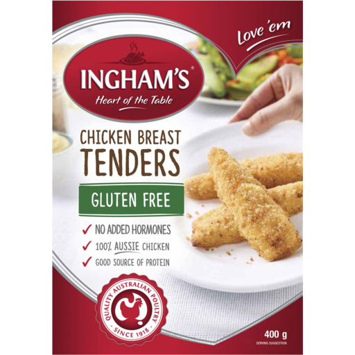 Ingham GF Chicken Breast Tenders 400g