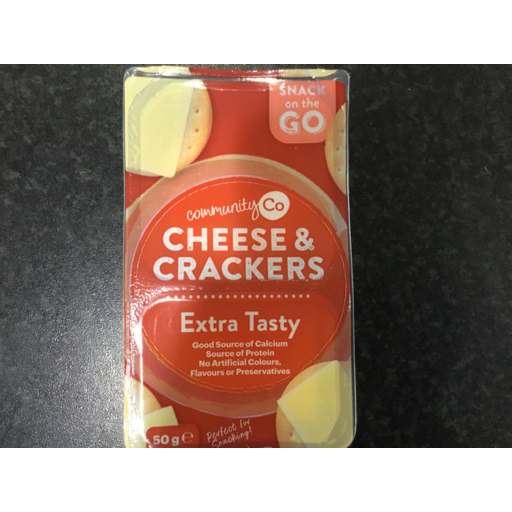 Community Co Extra Tasty Cheese & Crackers 50g