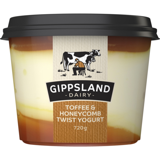 Gippsland Toffee & Honeycomb Yoghurt 700g