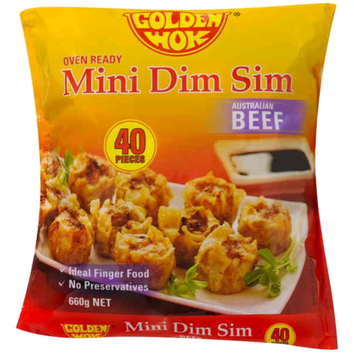 Golden Wok Mini Dim Sim 40pk 660g