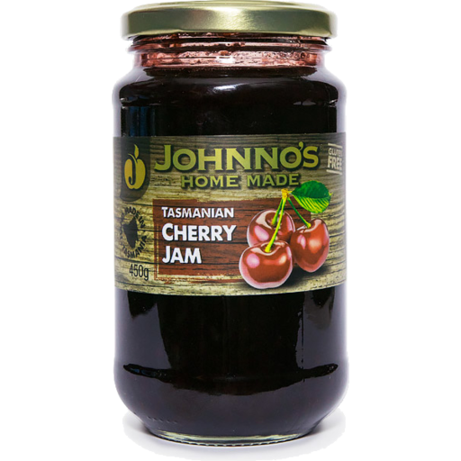 Johnnos Homemade Cherry Jam 450g