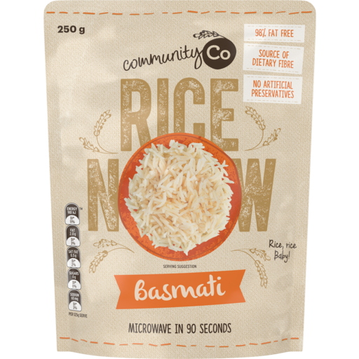 Community Co Basmati Rice 250g