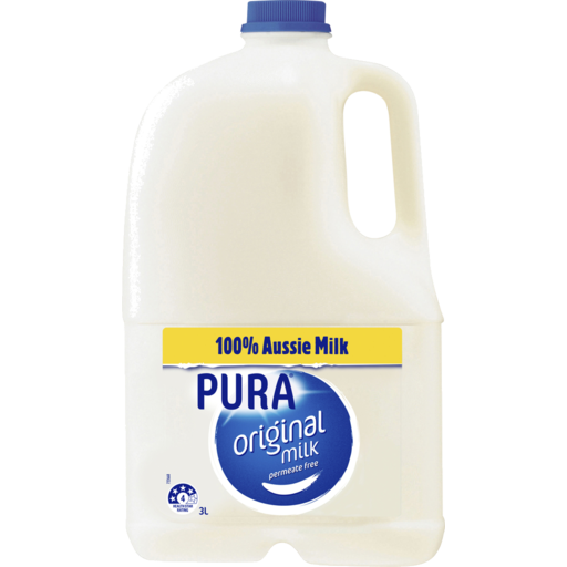 Pura Full Cream Milk 3l