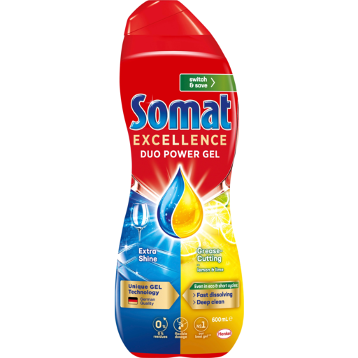 Somat Lemon Dishwashing Gel 600ml