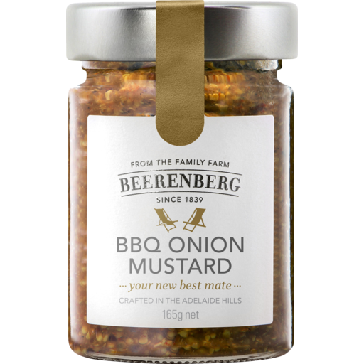 Beerenberg BBQ Onion Mustard 165g