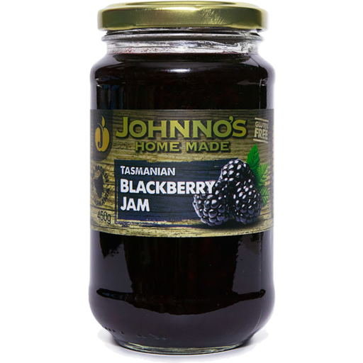 Johnnos Homemade Blackberry Jam 450g