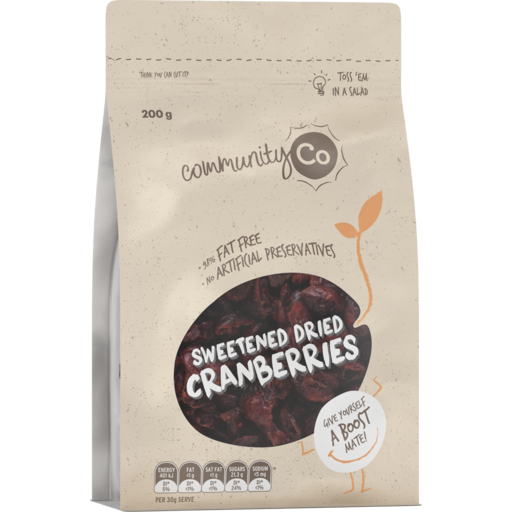 Community Co Cranberries 200g