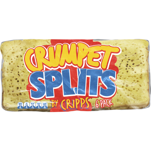 Cripps Splits Crumpet 6pk