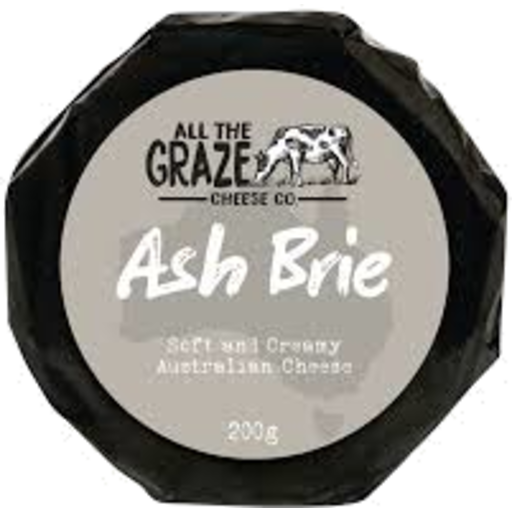 All The Graze Ash Brie 200g