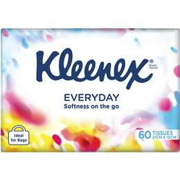 Kleenex Soft Pack Tissues 60pk