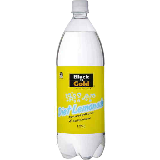 Black & Gold Diet Lemonade 1.25l