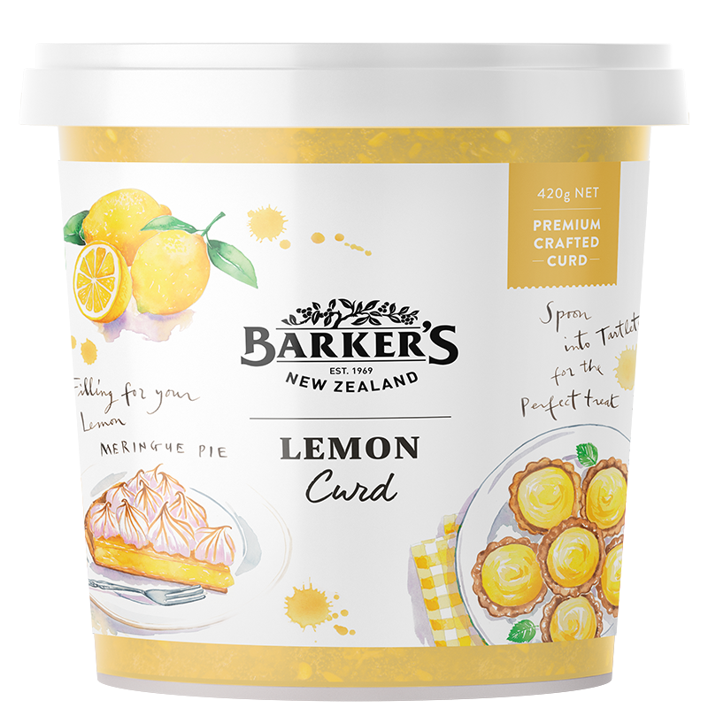 Barkers Lemon Curd 400g