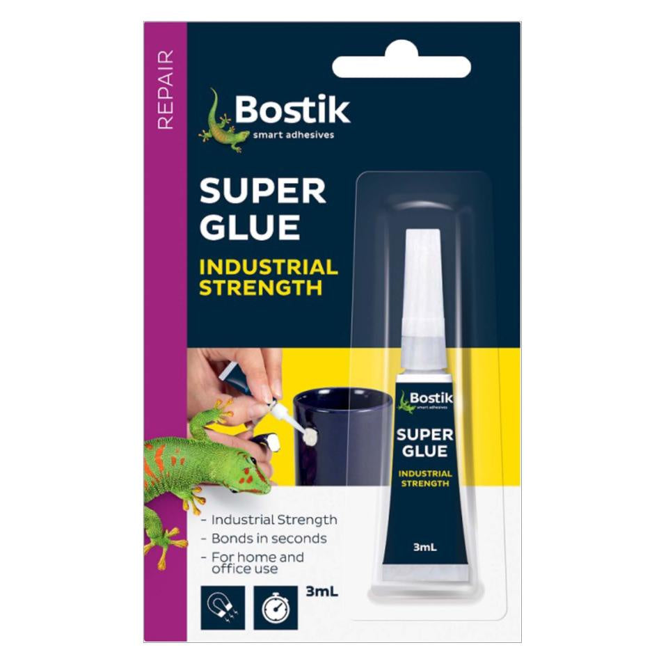 Bostik Industrial Strength Super Glue 3ml