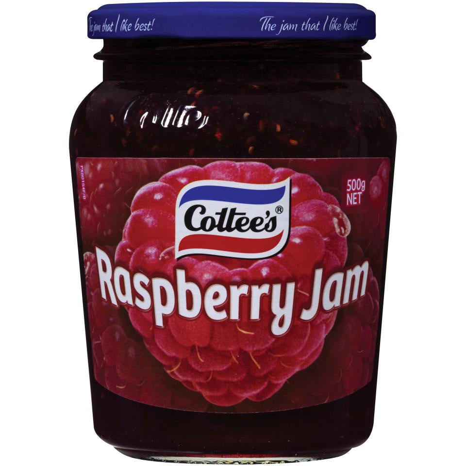 Cottees Raspberry Jam 500g