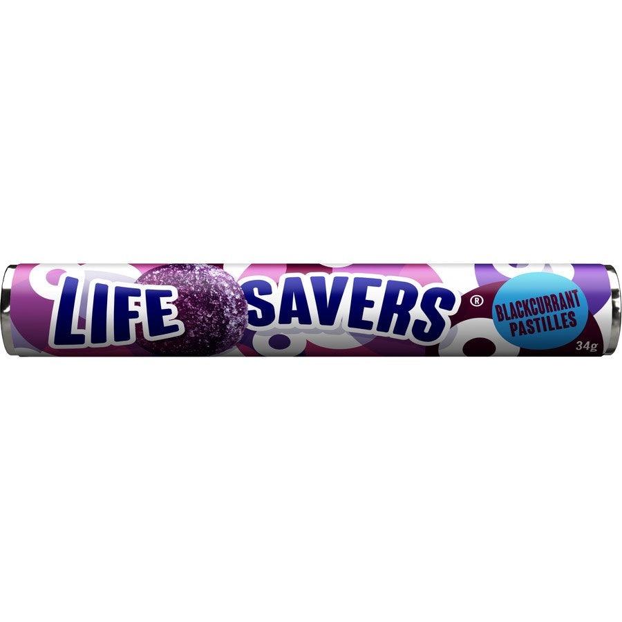 Life Savers Blackcurrant Fruit Pastilles 34g