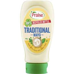 Praise Traditional Mayonnaise 490gm