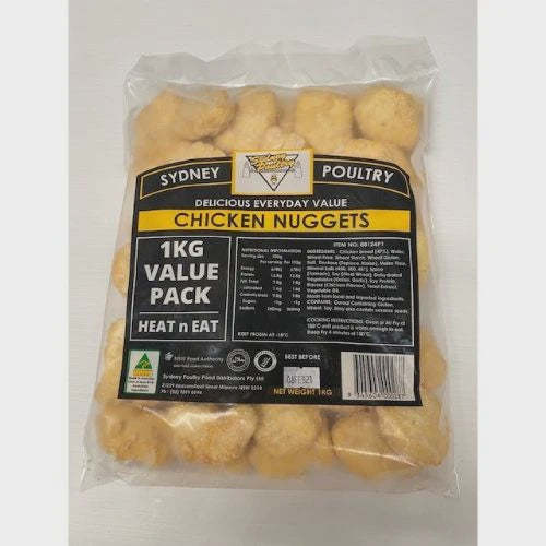 Sydney Poultry Chicken Tempura Nuggets 1kg