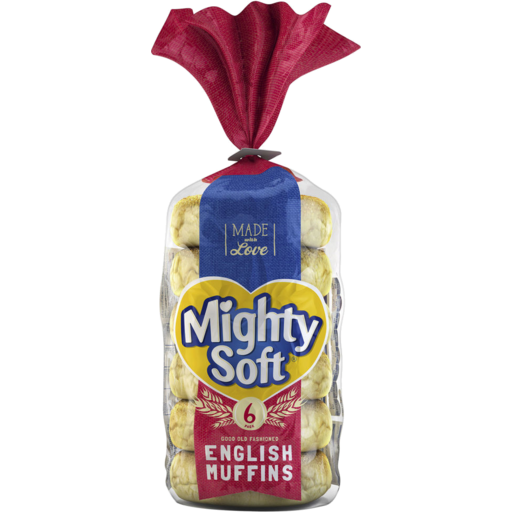 Mighty Soft English Muffins 6pk