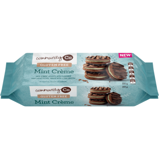 Community Co GF Mint Creme Biscuits 225g