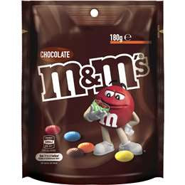 M&Ms Mars Milk Chocolate Medium 180g