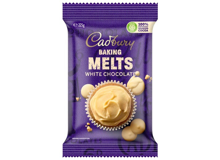 Cadbury White Choc Melts 225g