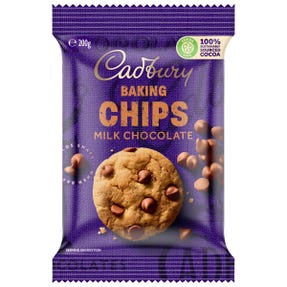 Cadbury Milk Baking Chips 200g