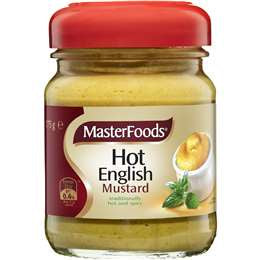 Masterfoods Hot English Mustard 175g