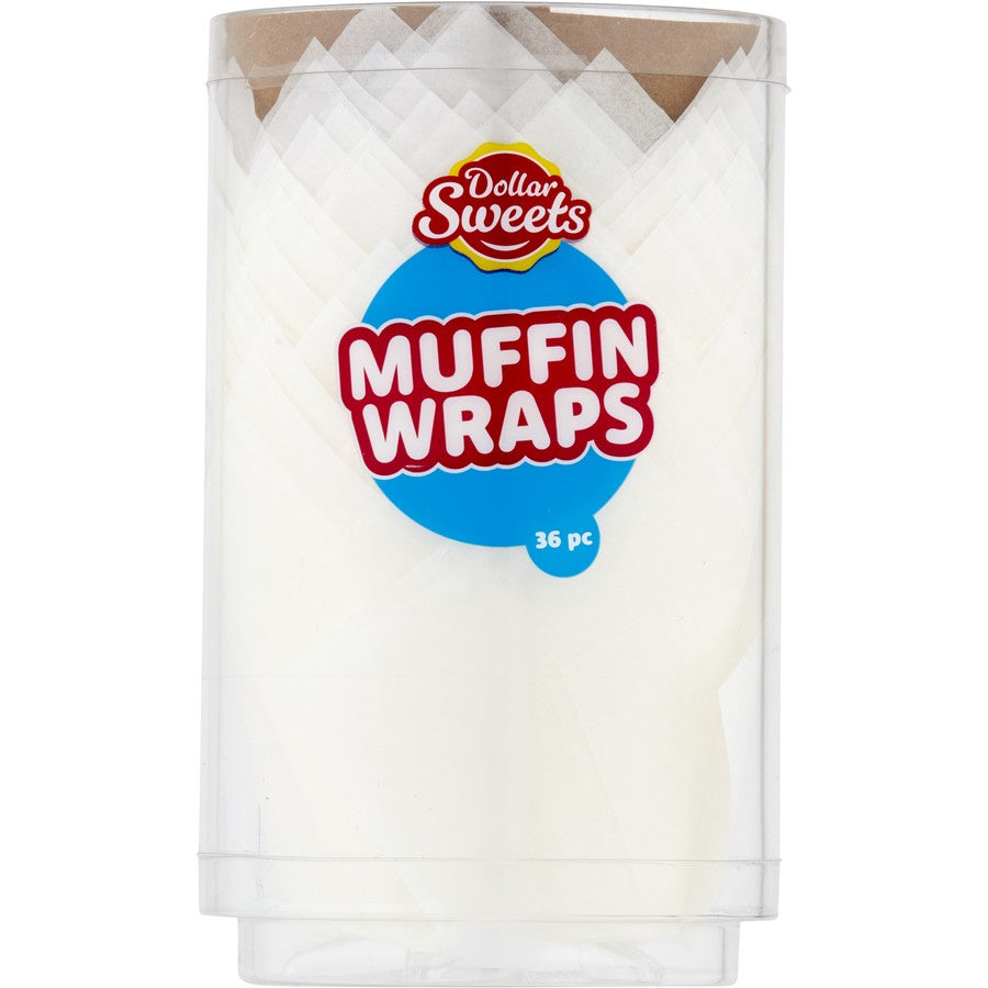 Dollar Sweets Muffin Wraps 36pk