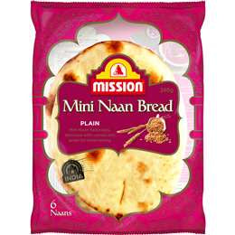 Mission Mini Naan Bread 6pk 240g