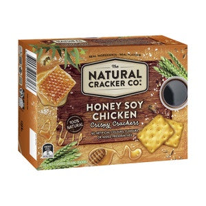 The Natural Cracker Co Honey Soy Chicken 160g