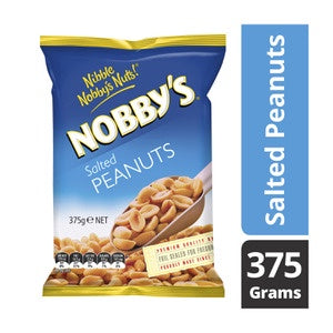 Nobbys Salted Peanuts 375g