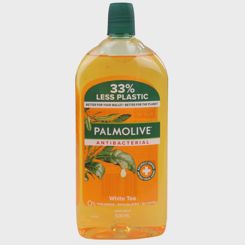 Palmolive White Tea Anitbacterial Hand Wash Refill 500ml