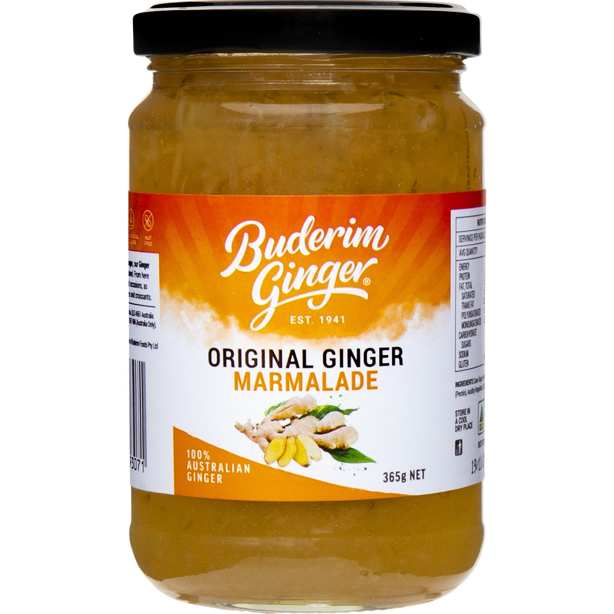 Buderim Ginger Marmalade 365g