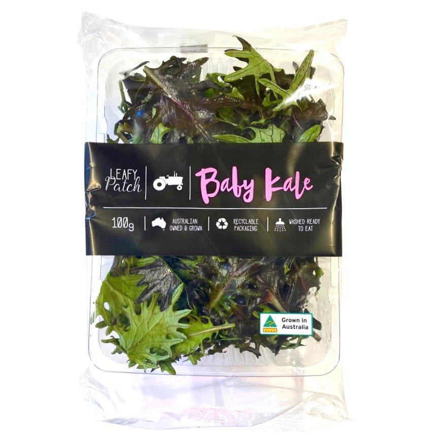 Leafy Patch Baby Kale 100g