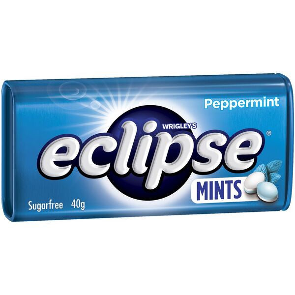 Eclipse Peppermint Sugar Free Mints 40g