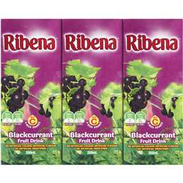 Ribena Blackcurrant Fruit Drink 250ml 6pk