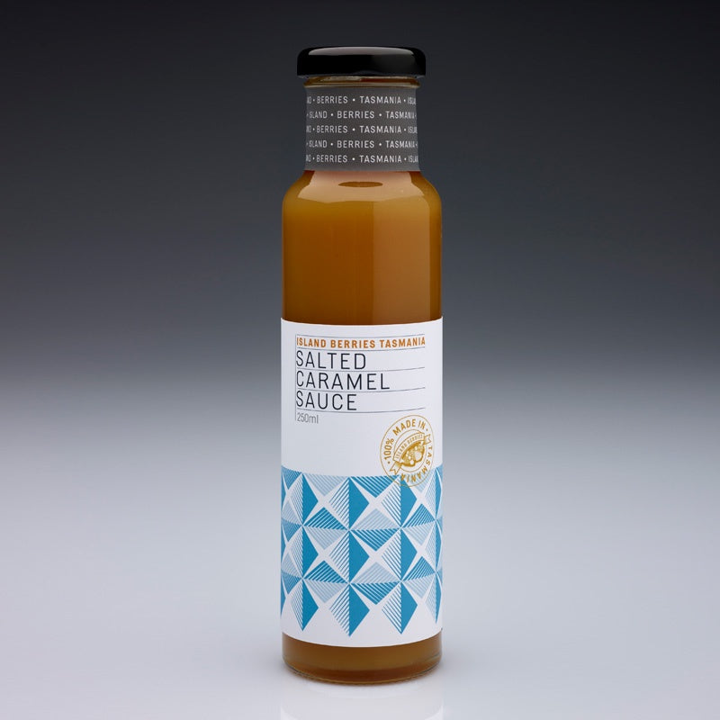 Island Berries Tasmania Salted Caramel Sauce 250ml