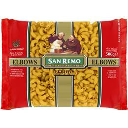 San Remo Elbows Pasta 500g