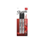 Sharpie Black Bullet Tip Permanent Marker 2pk