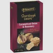 Arnotts Caramelised Onion & Rosemary Sourdough Crisps 150g