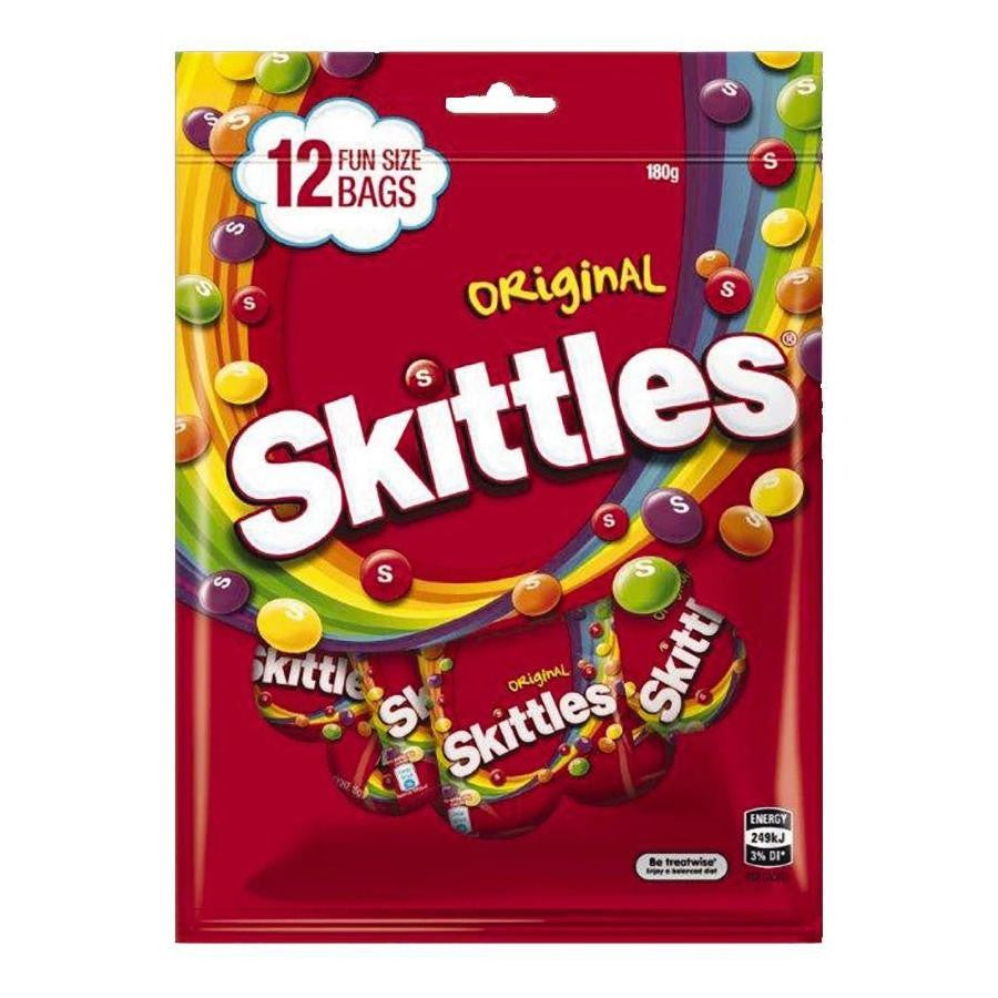 Skittles Fruits Sharepack 180g 12pk