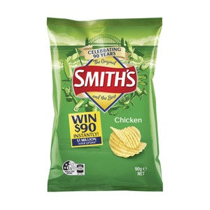 Smiths Chicken Crinkle Cut Chips 170g