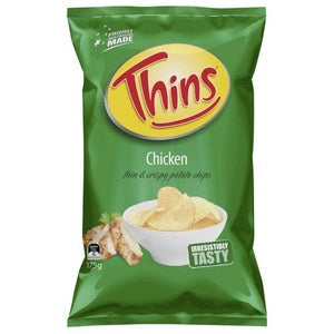 Thins Chicken Chips 175g