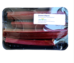 Rhubarb Tray Pack 300g