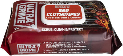 Ultra Grime BBQ Cloth Wipes 60pk