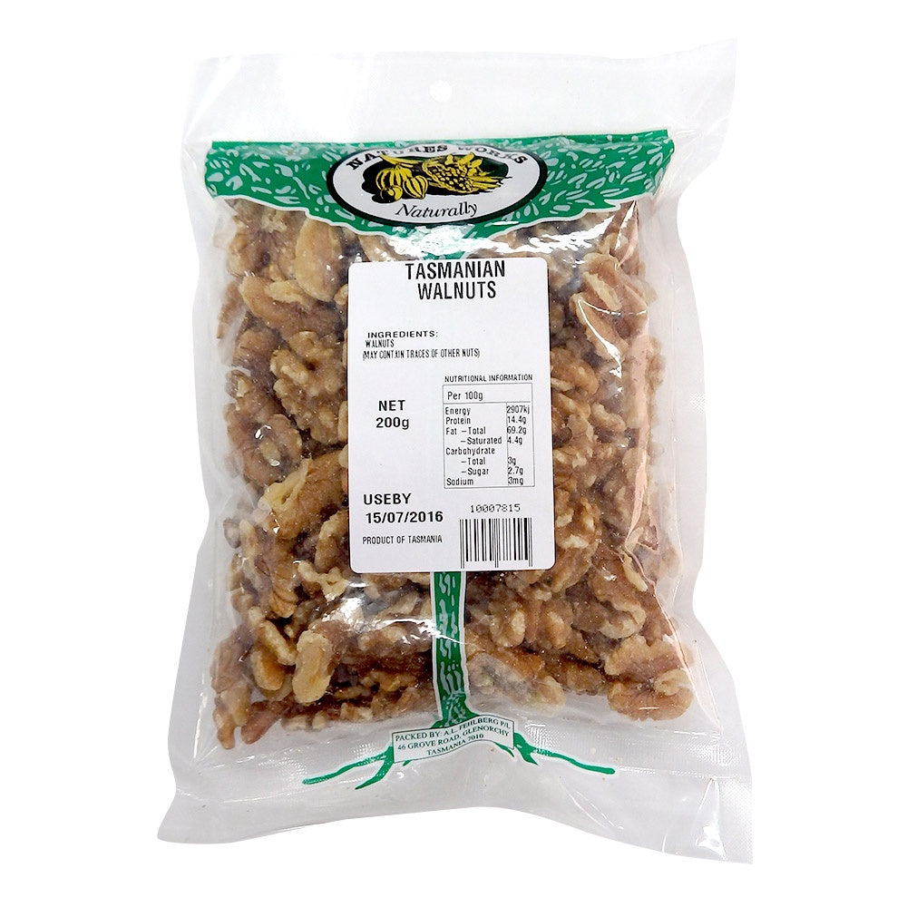 Natures Works Walnuts 200g